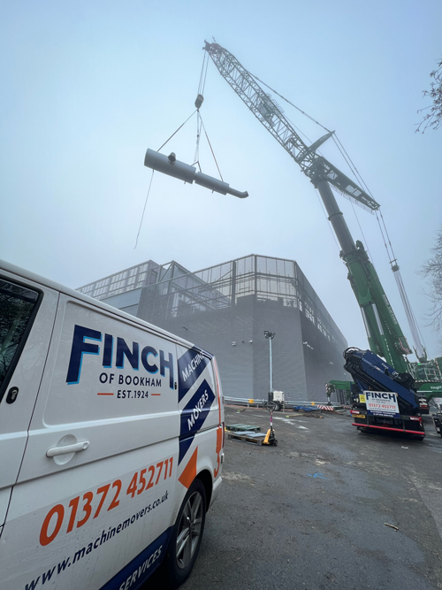 Finch Contract Lifting Services with Crane