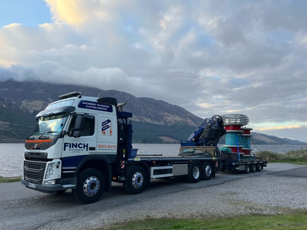 Plant and Machinery Transport Transporting Large Items